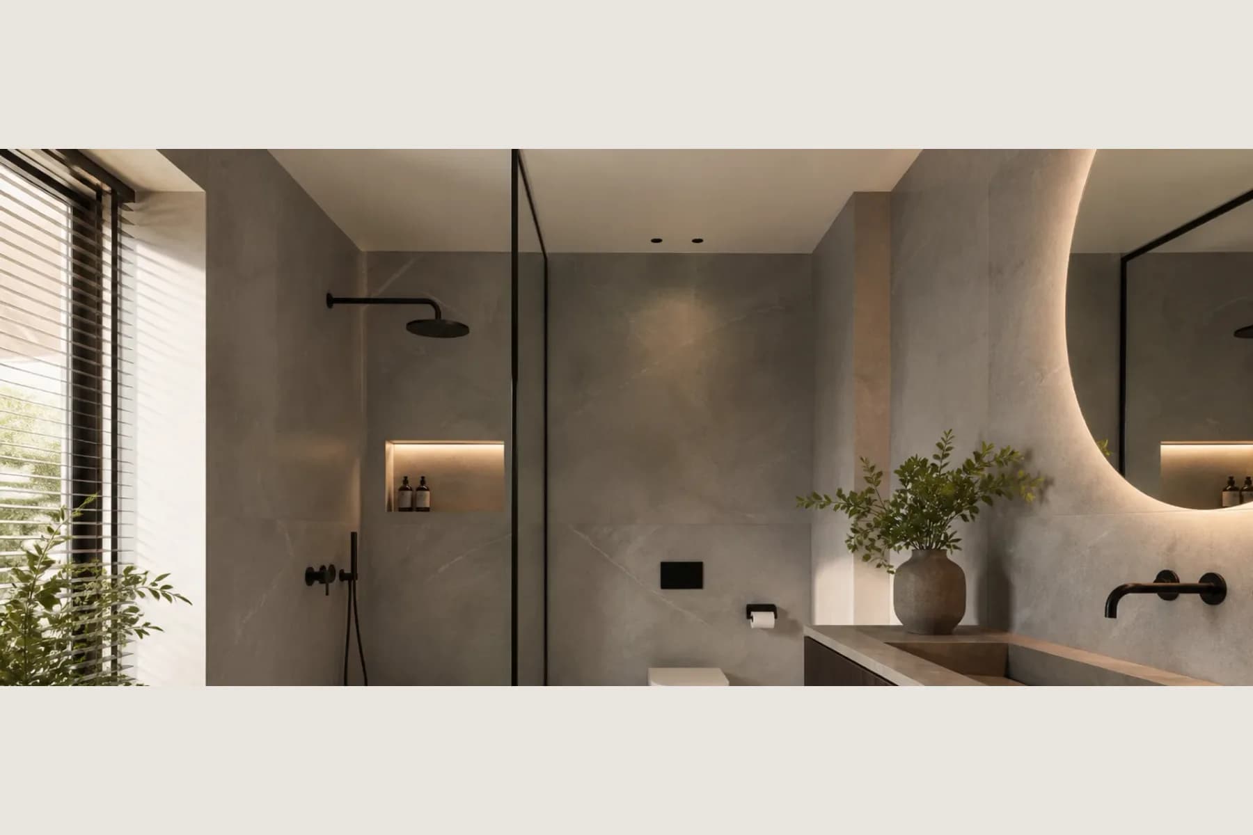 Badkamer-, toilet- of keukenrenovatie — referentiebeeld