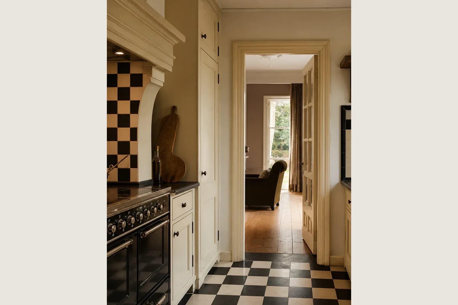 Keukenwand Bloemendaal — projectfoto