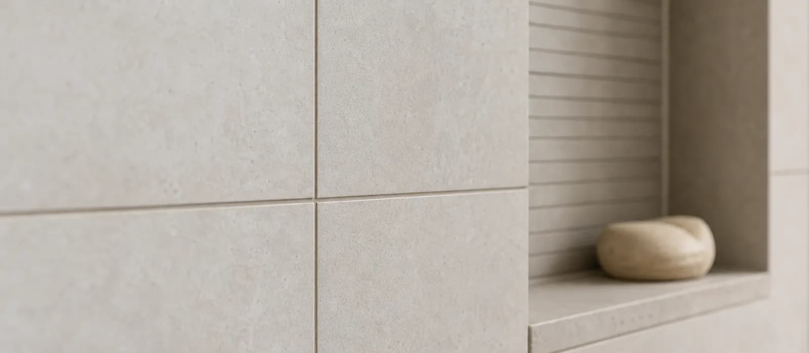 Detail tegelwerk en afwerking